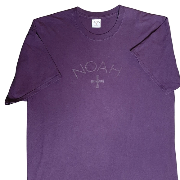 Noah NYC Other - Noah NYC | Eggplant | Big Logo | Cross Tee | XL